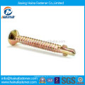 Color Zinc Plated Countersunk Head Self Drilling Screws with Wings